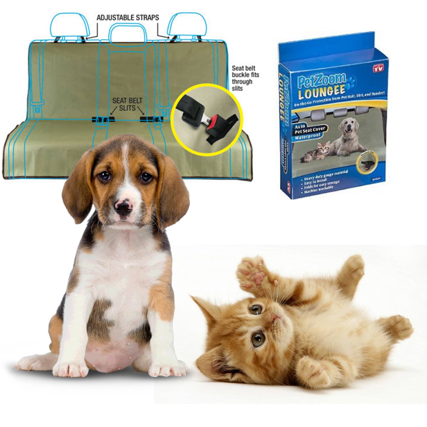 Cubre Asientos para Auto — Protección Especial para Mascotas