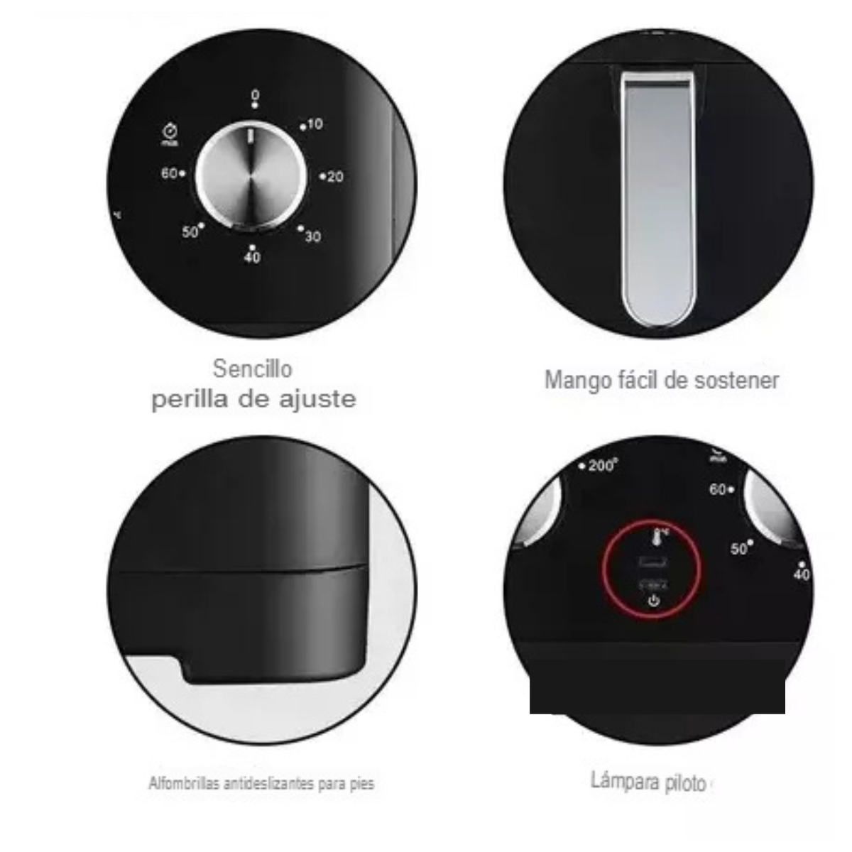 Freidora de Aire Sokany 8 Litros 2400W | Sin Aceite