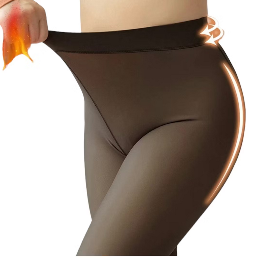 Panty Calza Efecto Piel Para Invierno con Chiporro