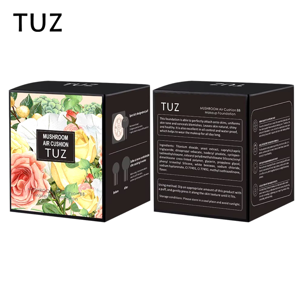 Base Tuz Flores Tono 2 Cojín de Aire Mushroom