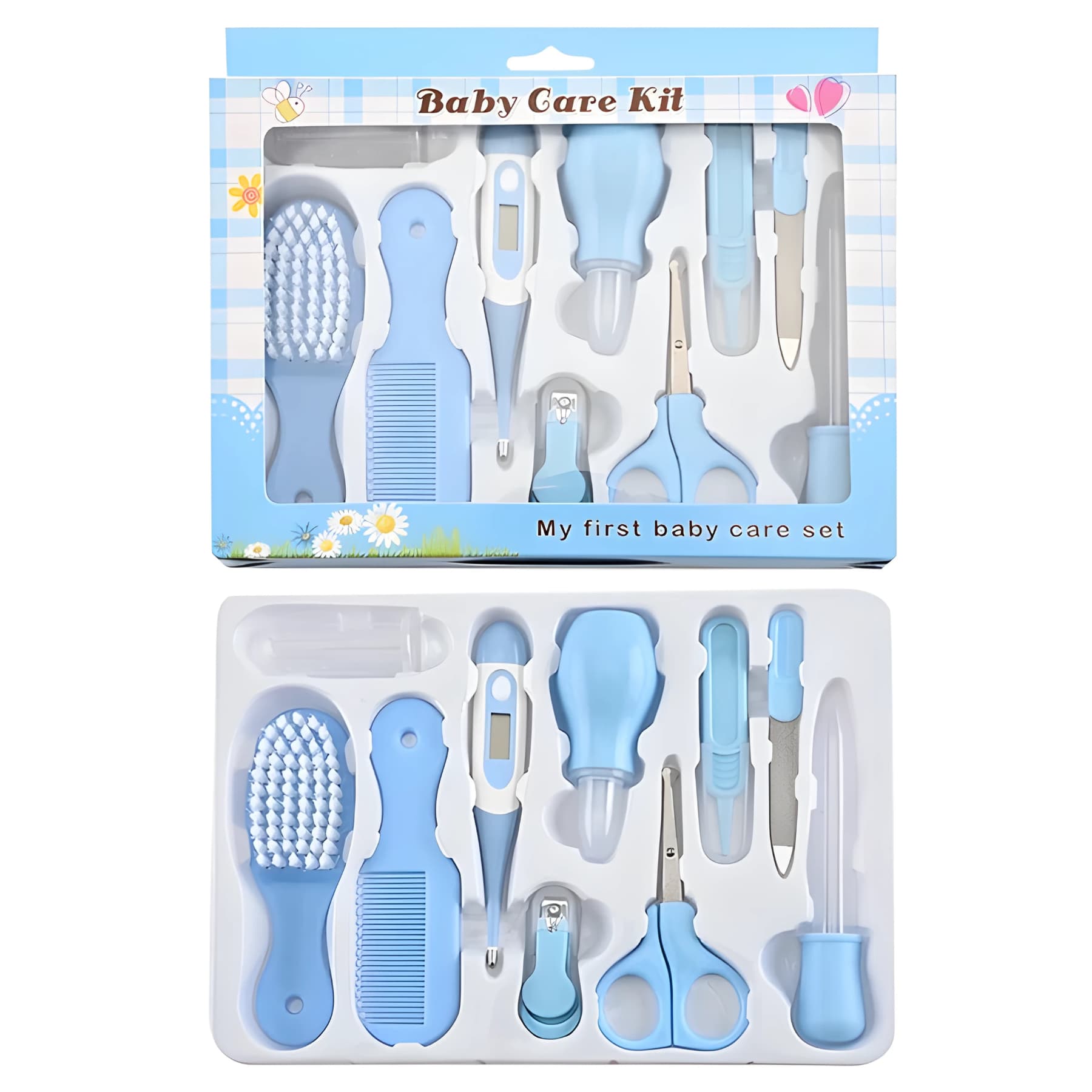 Kit de Cuidado para Bebé 10 en 1 — Higiene Completa desde el Primer Día