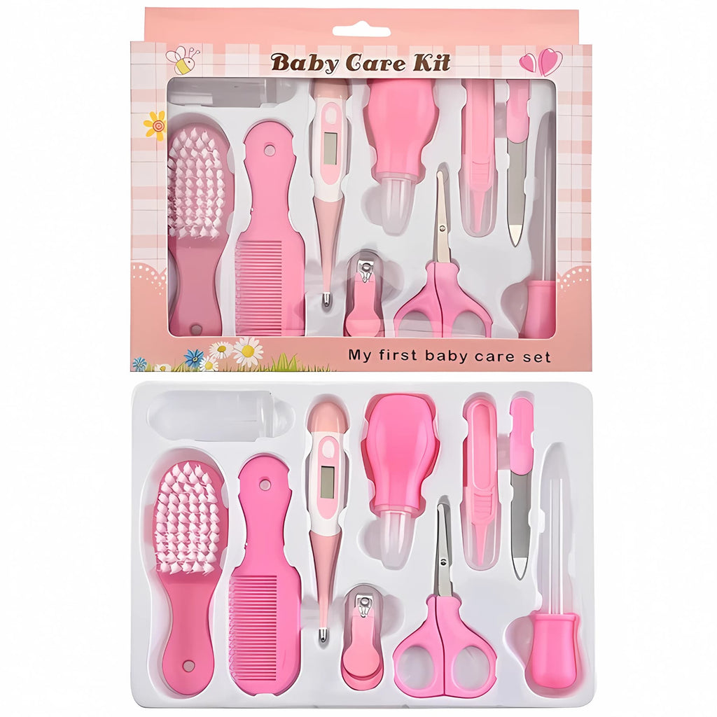 Kit de Cuidado para Bebé 10 en 1 — Higiene Completa desde el Primer Día