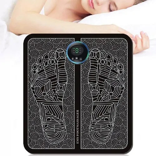 Masajeador de Pies EMS Portátil — Alivia el Cansancio y Mejora la Circulación