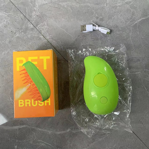 Cepillo a Vapor para Mascotas — Sin Pelo Suelto, Sin Dañar la Piel