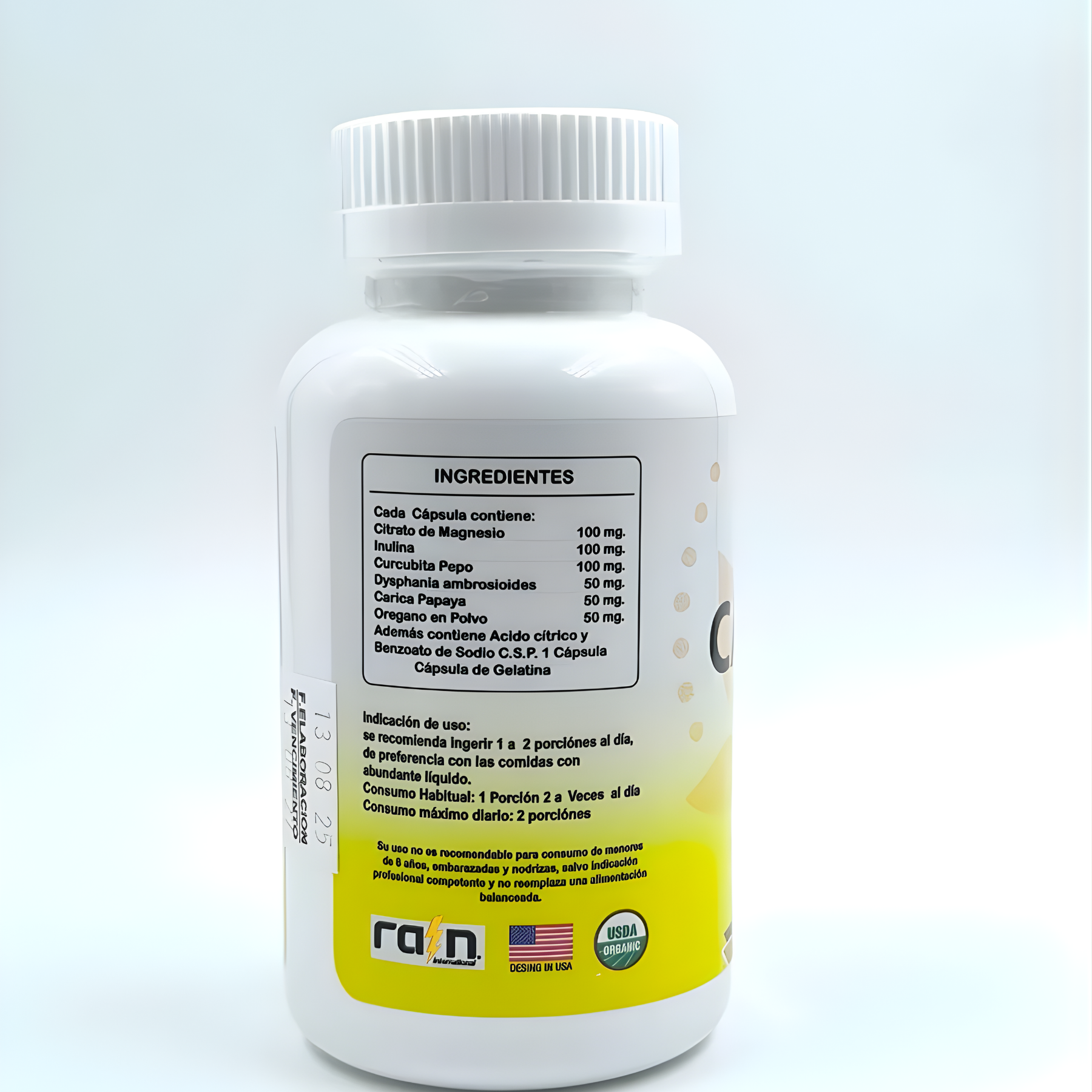 Candida Cleanse 60 Cápsulas — Suplemento Natural Antifúngico Detox Intestinal