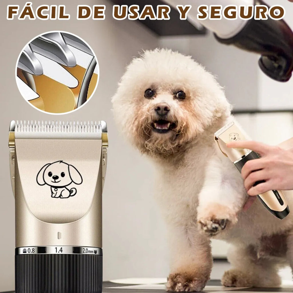 Kit Cortapelos Profesional para Mascotas — Set de Aseo Completo