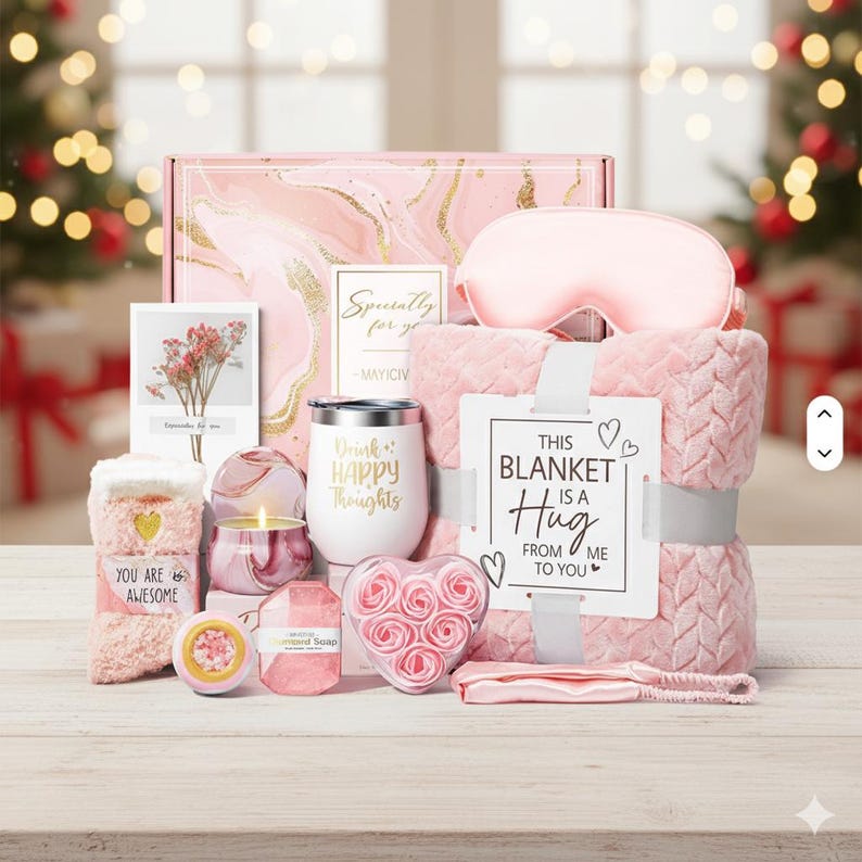 Kit Spa Regalo Mujer de Lujo – Set 11 Piezas Cuidado Personal