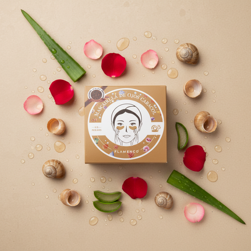 Flat lay Flamenco parches caracol